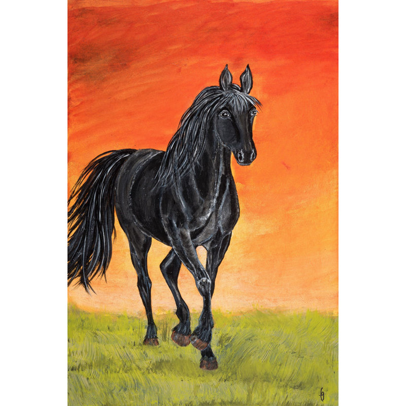 France Gilbert - Wrapped Canvas Painting, 45cm H x 30cm W