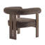 Chaise d'appoint moderne rembourrée avec accoudoirs ronds-1066427622