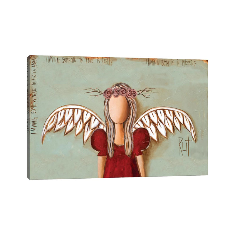 A Blessing - Wrapped Canvas Painting Print, 66.04 cm H x 45.72 cm W x 1.91 cm D