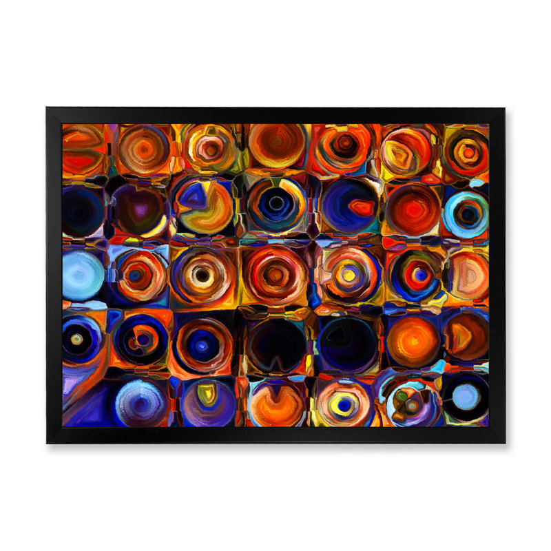 «Game of Hues» - Reproduction de photo sur toile, Cadre photo noir, H 8 po x l 12 po x P 1 po