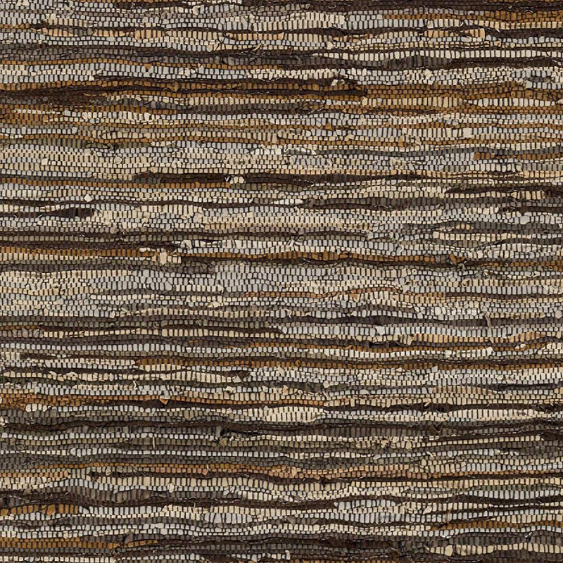 Altum Leather Abstract Indoor Rug, Rectangle 9' x 12'