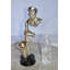 Statue en bronze de Farlay, art moderne d'un joueur de saxophone sur marbre, taille: 7 po x 5 po x H 15 po