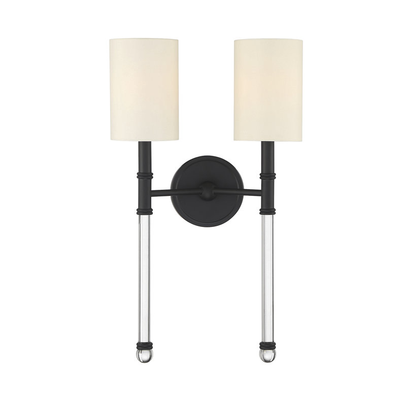 Nazario 2 - Light Dimmable Wallchiere in Matte Black, Matte Black