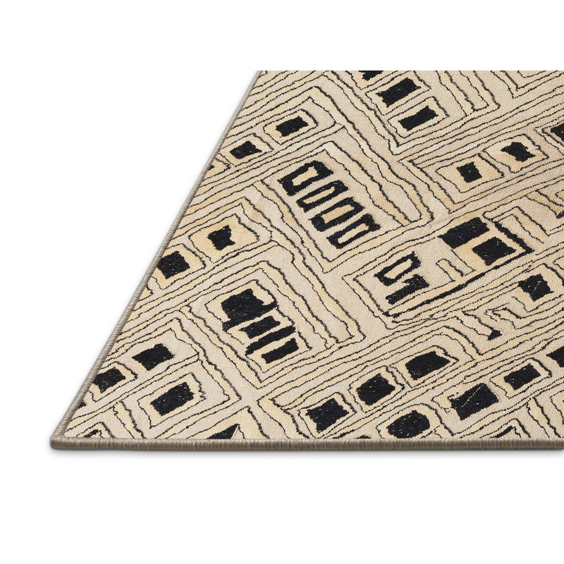 Tapis abstrait moderne 4750, Rectangle 7 pi x 9 pi