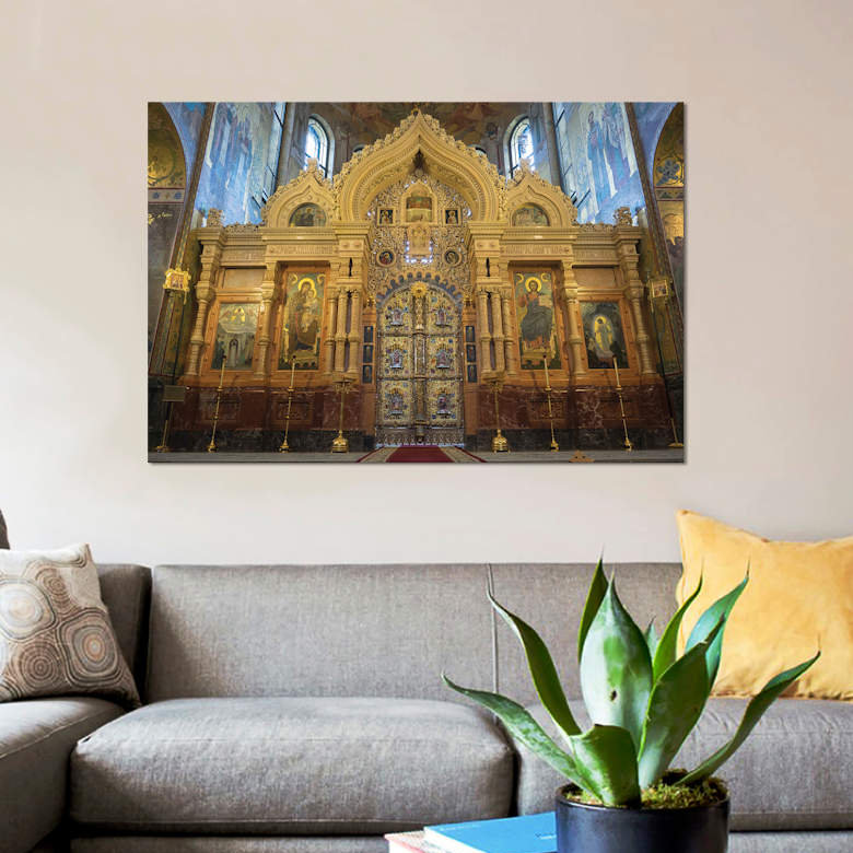 Reproduction de photo sur toile, H 26 po x l 40 po x P 1,5 po, Toile tendue, Pas de tapis