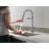 Trinsic Pro Pull Down Touch Single Handle Kitchen Faucet with Accessories
