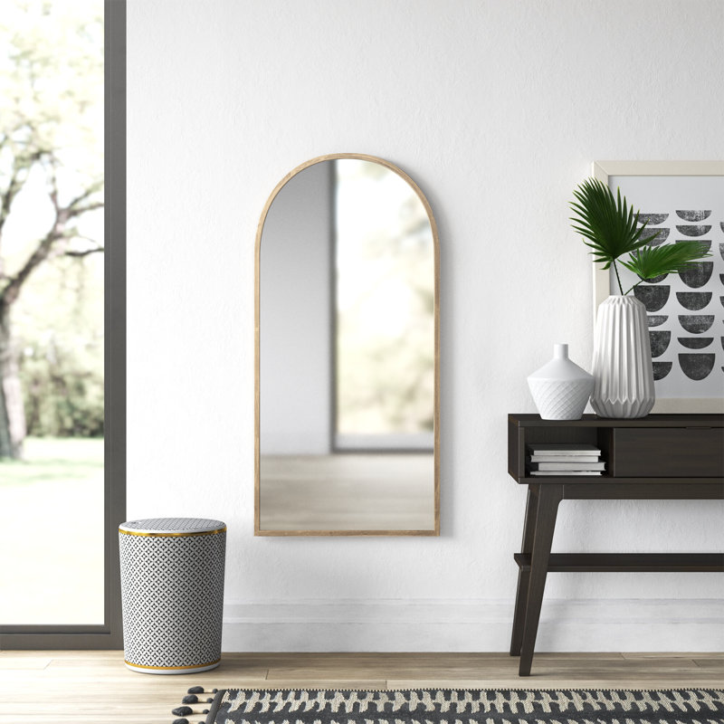 Miroir d'appoint Rivale Mid-Century, Doré