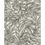 Rhythmic Taupe Leaf Wallpaper-1601116786