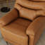 Fauteuil inclinable et oscillant Global Home avec repose-pieds manuel en antilope d'Oslo