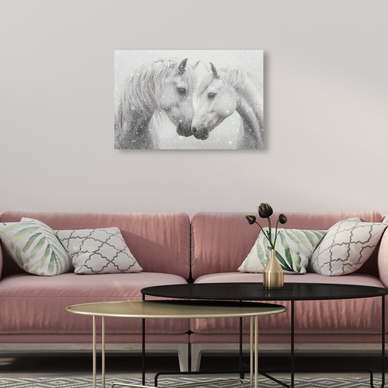Twin Souls I Print by Oliver Gal, 10"H x 15"W, Gallery Wrapped