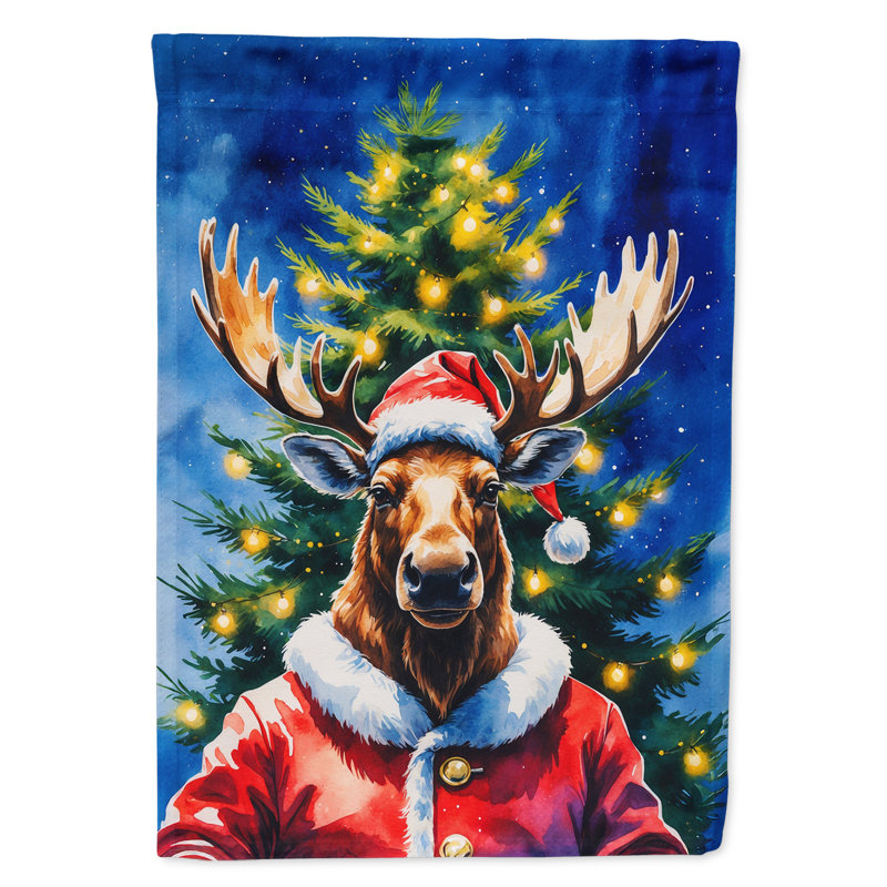 Drapeau de jardin de Noël, Orignal