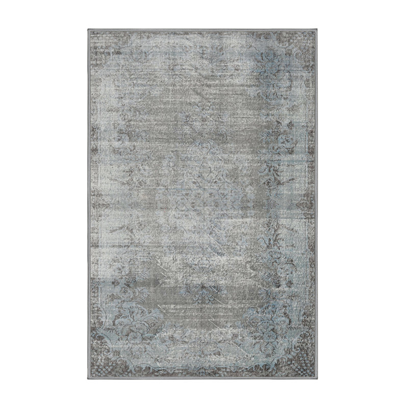 Tapis abstrait gris, Rectangle 8 pi x 12 pi