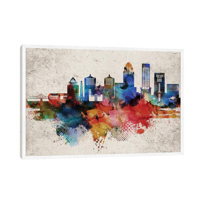 Louisville Abstract - Print on Canvas