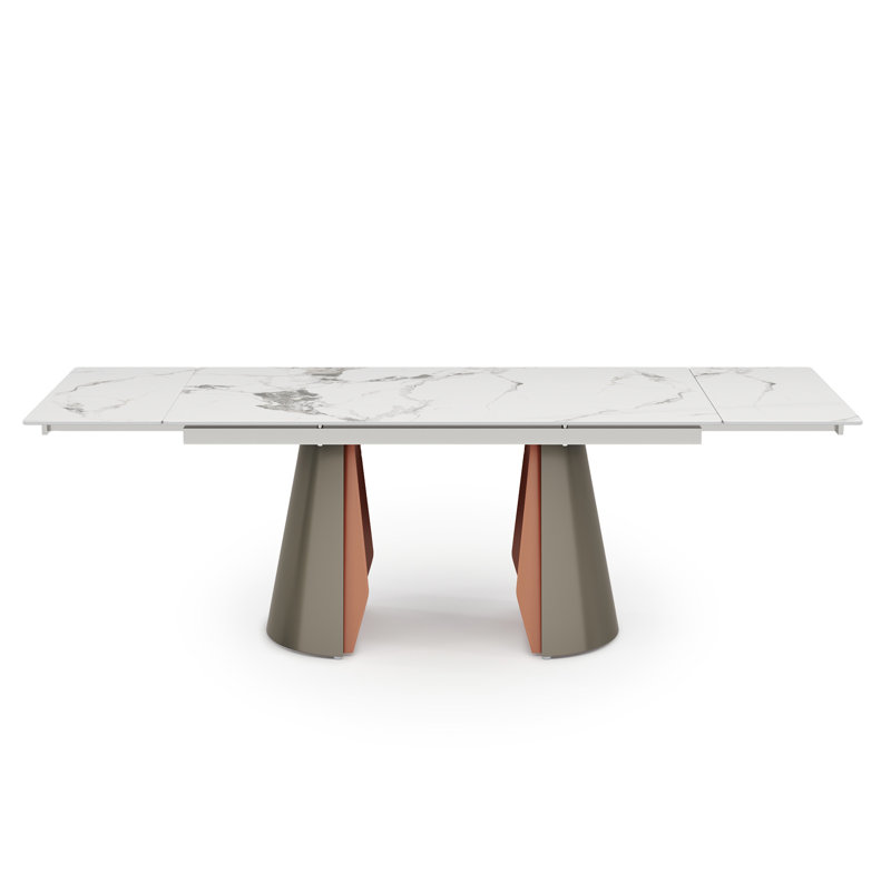 Tables de salle à manger extensibles de 62,99 po à 94,4 po pour 6 à 8 personnes, Pandora