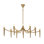 Belleza 10-Light Linear Chandelier in Spumante by Breegan Jane
