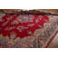 Tapis rouge rétro traditionnel 10 x 13