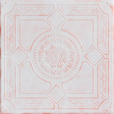 Kensington Gardens 1.64 ft. x 1.64 ft. Glue-Up Polystyrene Ceiling Tile