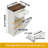 Tilt Out Trash Can Cabinet with Drawer and 10 Gallon Storage