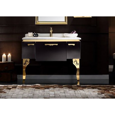 43 " Single Bathroom Vanity Base