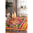 Thierry Fiesta Medallion Performance Shag Pink/Green Rug-31301201