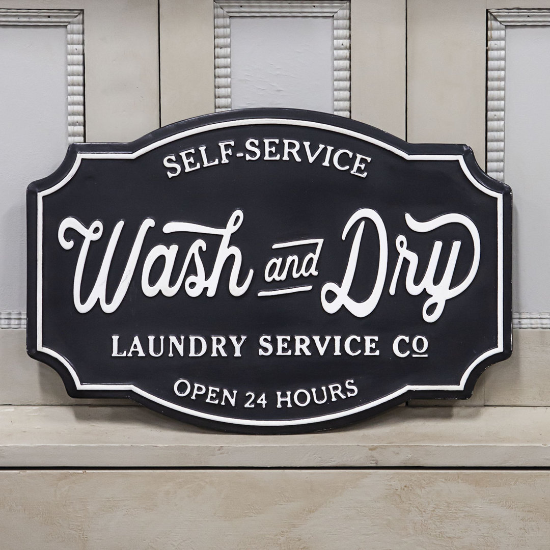 Farmhouse Wall Decor on Metal Gracie Oaks