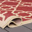Tapis d'intérieur / extérieur à motif géométrique Dirks Performance-502839017