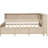 Full Size Wood Daybed With Storage Options And 3 Drawers, Antique White Milk Look, Build For Dependability Lasting Use-2033112491