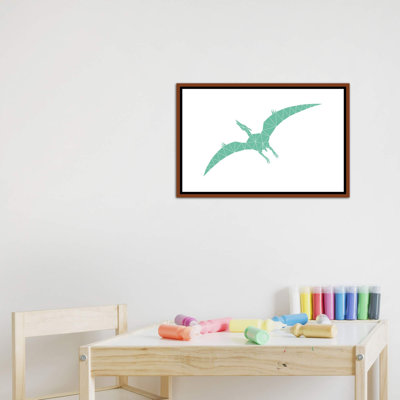Geometric Dino Pterodactylus - impression d'art graphique