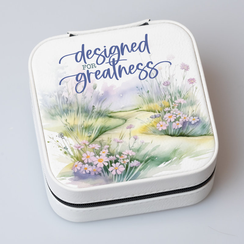Jewelry Box + Zipper Closure