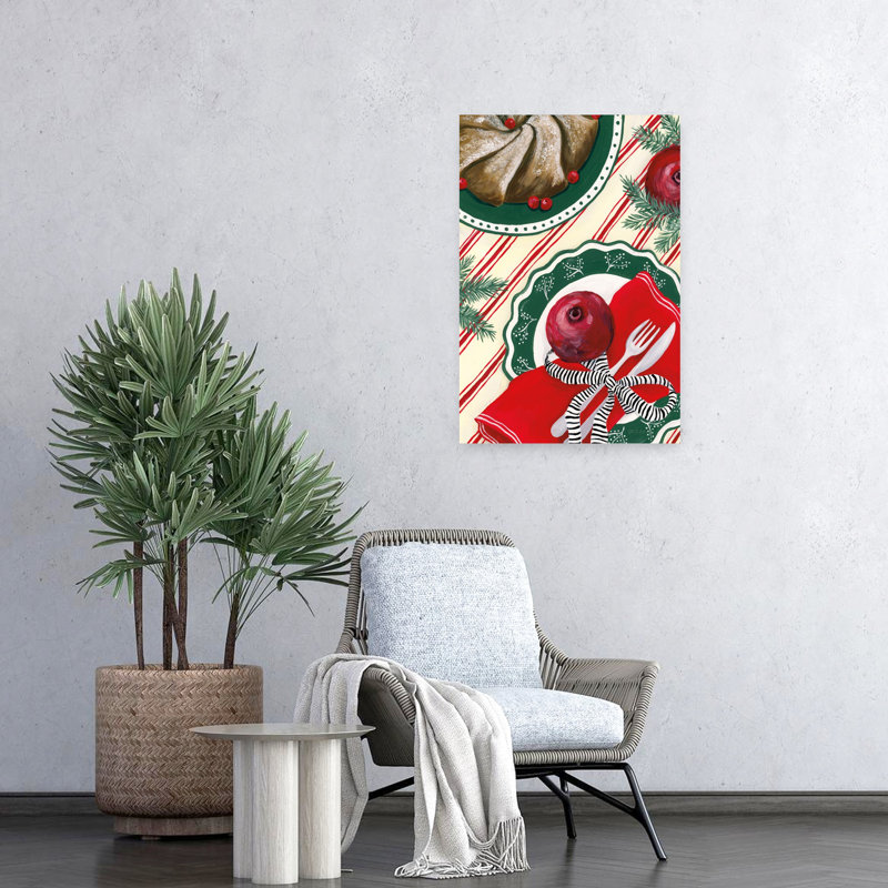 Art contemporain Sapin contemporain, H 24 po x l 16 po