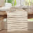 Tacony Striped Cotton Blend Table Runner