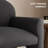 Upholstered Armchair, Accent Chair with Rubber Wood Legs-511967741