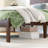 Solid Wood Platform Bed Frame with Bamboo, Mid-Century Modern and Walnut Color, No box Spring Needed-279422605