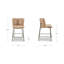 Early Counter Stool Tan Leather
