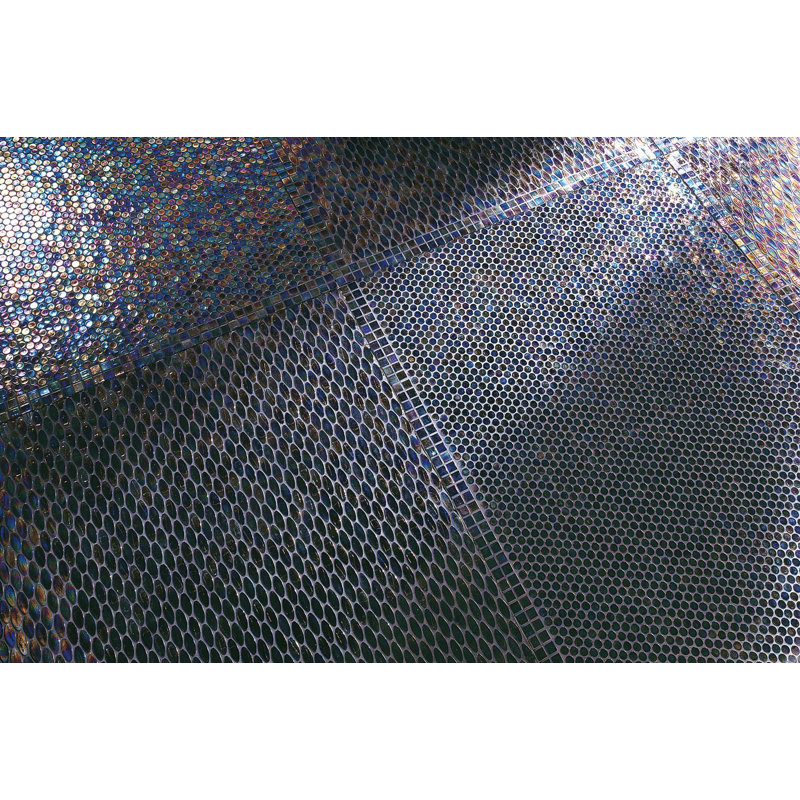 Velvet 6/8" Barrels Glass Mosaic