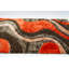 Tapis orange / brun touffeté à la main Bershire-824523878