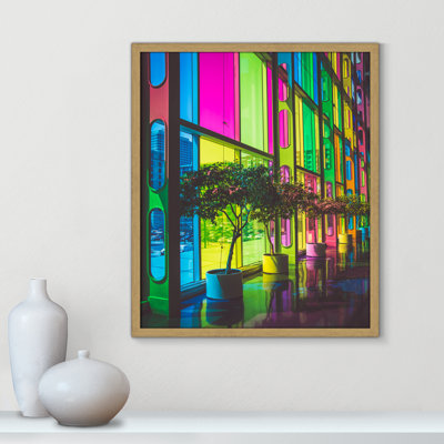 «Colorful Facade on Paper» par Felix Dubois, impression