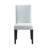White Finish Side Chair,Set Of 2