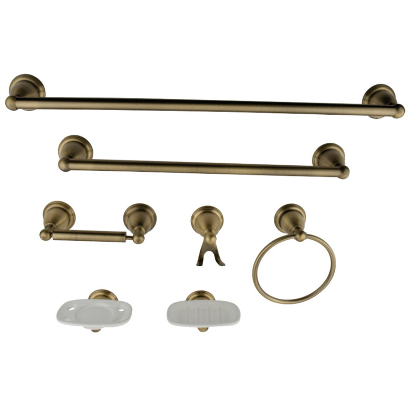 Victorian 7 Piece Bathroom Accessory Set