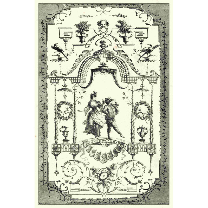 Romance historique II, H 18 po x l 12 po