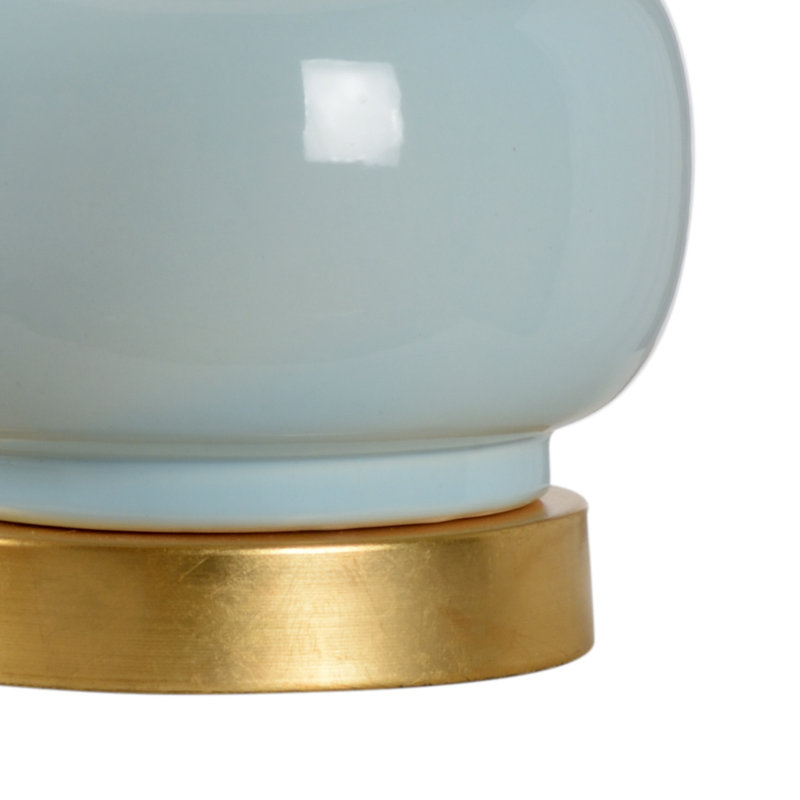 Sigrid Table Lamp, Blue Glaze