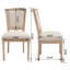 Ensemble de 2 chaises de salle à manger rembourrées