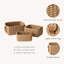 Highland Dunes Paper Decorative Basket