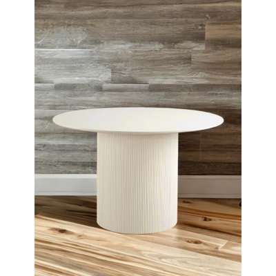 Maga Oak Veneer Dining Table