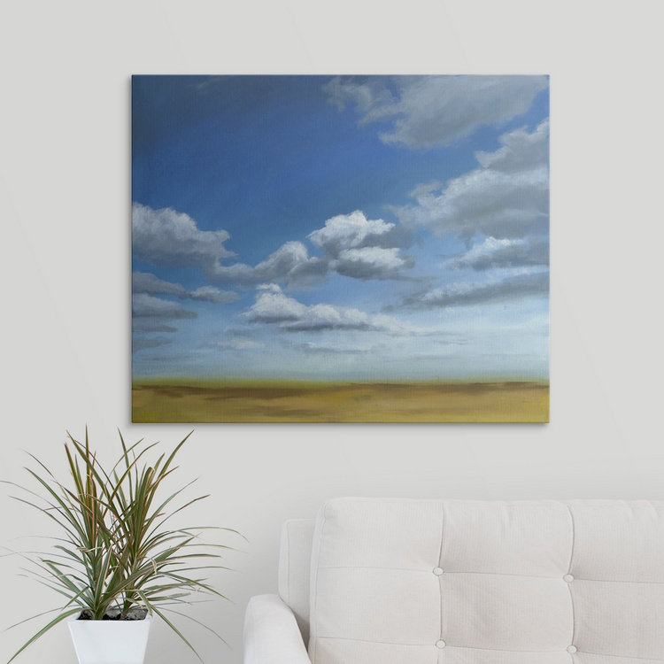 Big Sky " Big Sky II " by Megan Meagher, 24" H x 30" W x 1.25" D, Canvas