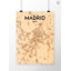 Madrid City Map - No Frame Print-1680826537