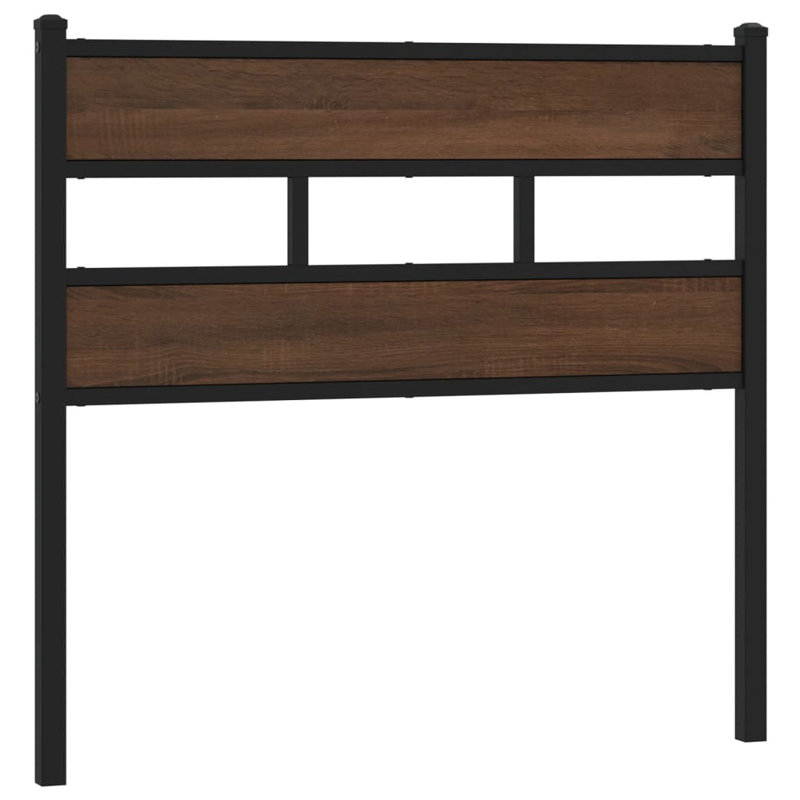 Alayha Headboard, Brown Oak, 91.5cm H x 95cm W