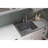 Quartz Classic 25" x 18-1/2" x 11-13/16" Undermount Kitchen Sink with Basket strainer-29133670