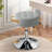 Modern Swivel Adjustable Height Accent Stool-992397481