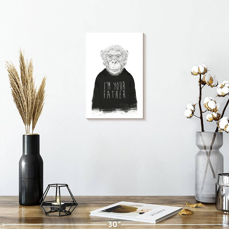Brampt I'm Your Father, 30" H x 20" W